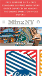 Mobile Screenshot of minxny.com